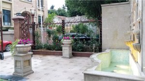 常熟美墅館，歐式花園效果圖